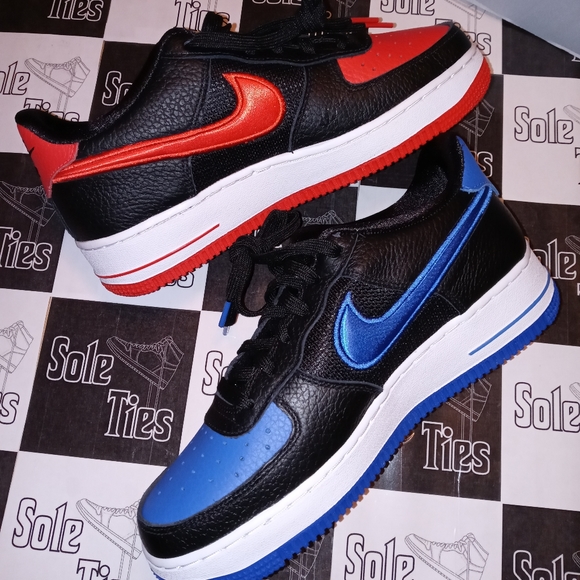 Nike Air Force 1 LV8 82 Low AF1 Bred & Royal - Picture 4 of 8